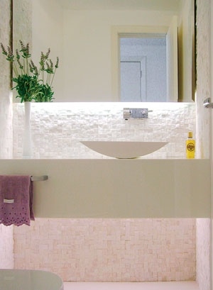 Revestimento de parede para Lavabos e Banheiro
